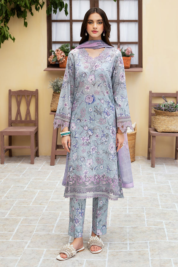 Ramsha | Rangrez Lawn Collection | N-508 - Waniyas