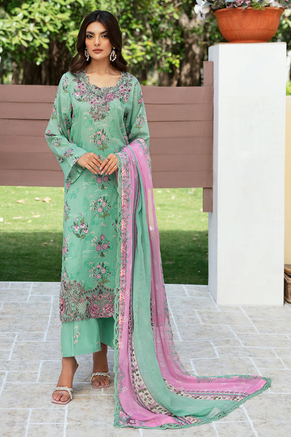 Ramsha | Rangrez Lawn Collection | N-510 - Waniyas