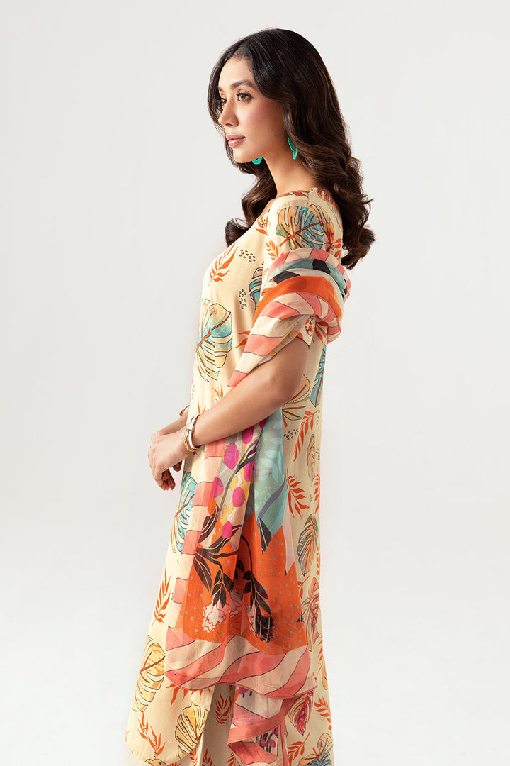 Ramsha | Pinted Lawn | RP-107 - Waniyas