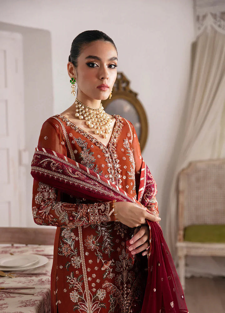 Gulaal | Embroidered Chiffon 23 | LAIRA - Waniyas