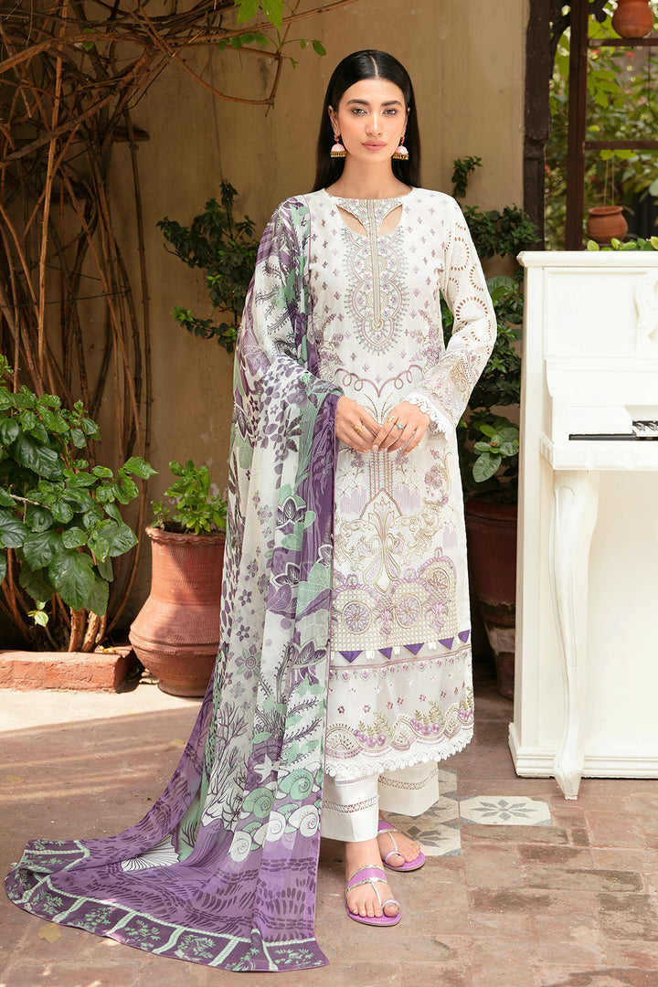 Ramsha | Luxury Lawn 24 | L-809 - Waniyas