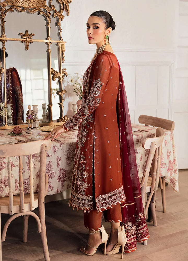 Gulaal | Embroidered Chiffon 23 | LAIRA - Waniyas