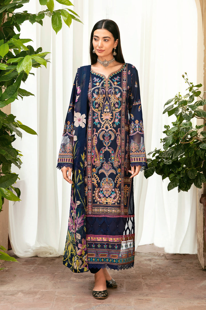 Ramsha | Luxury Lawn 24 | L-802 - Waniyas