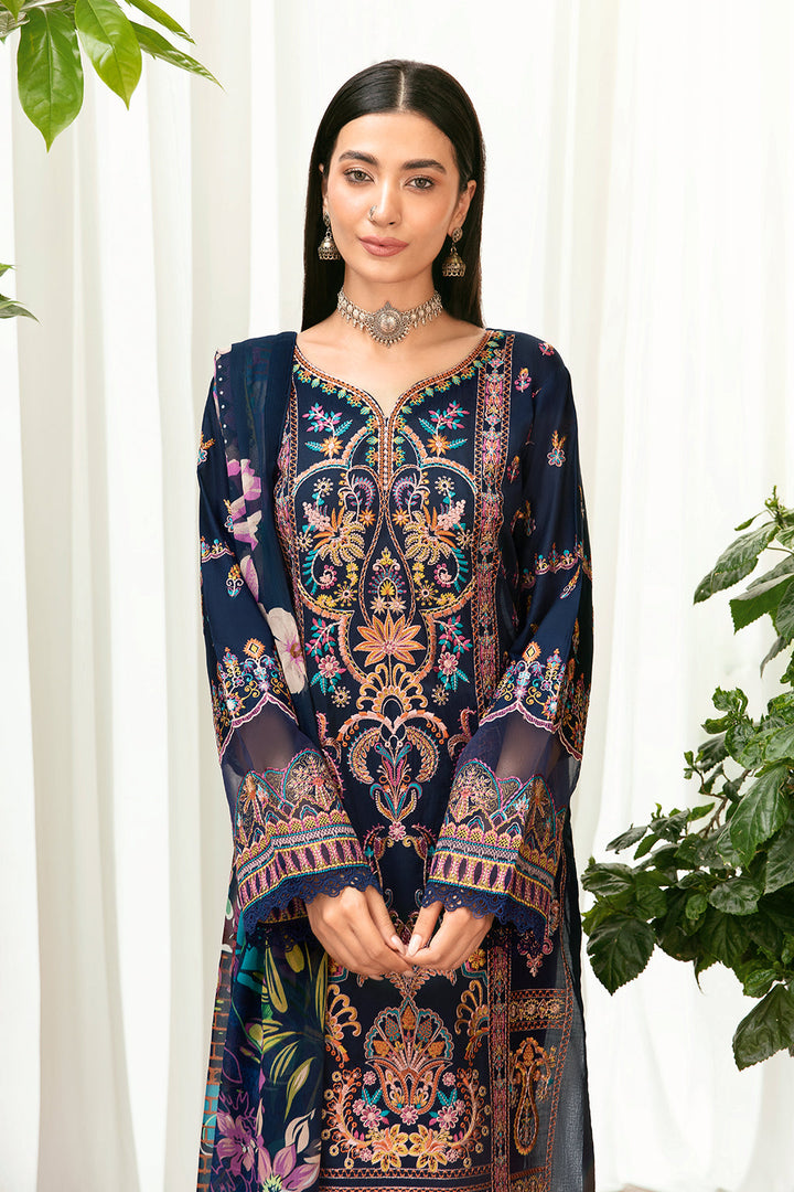 Ramsha | Luxury Lawn 24 | L-802 - Waniyas