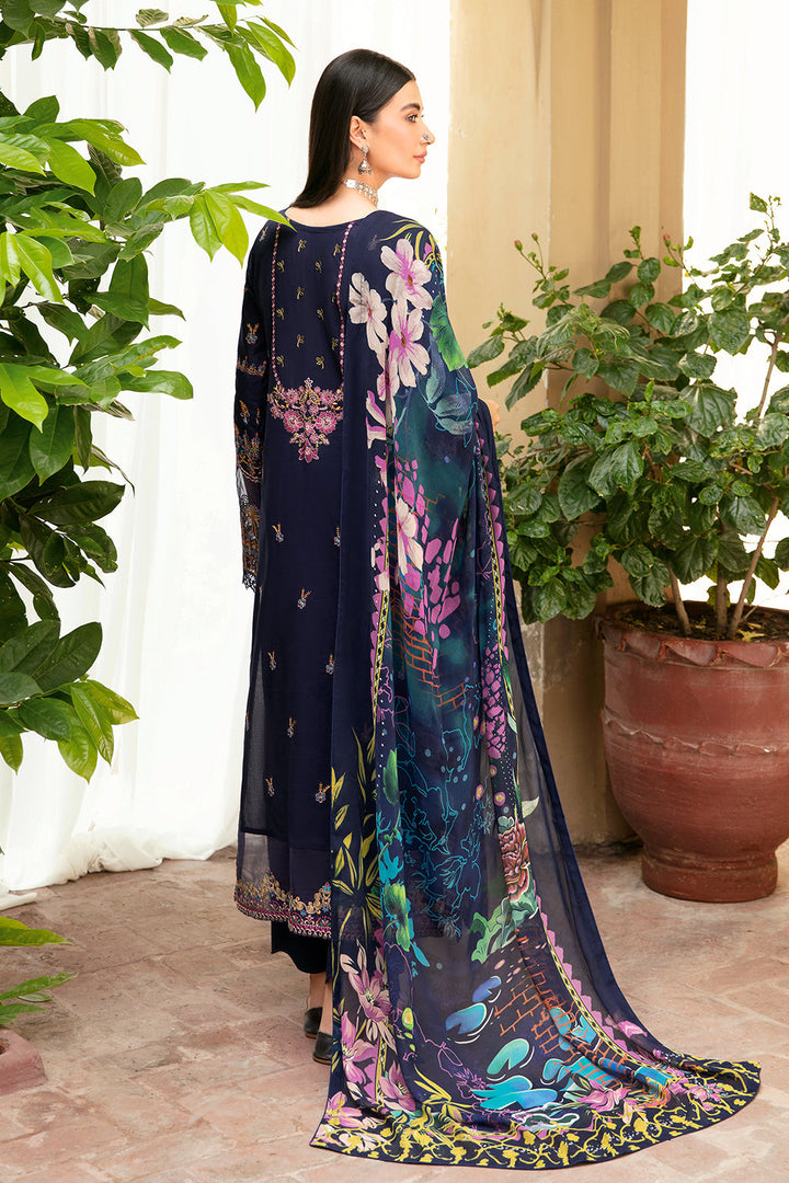 Ramsha | Luxury Lawn 24 | L-802 - Waniyas