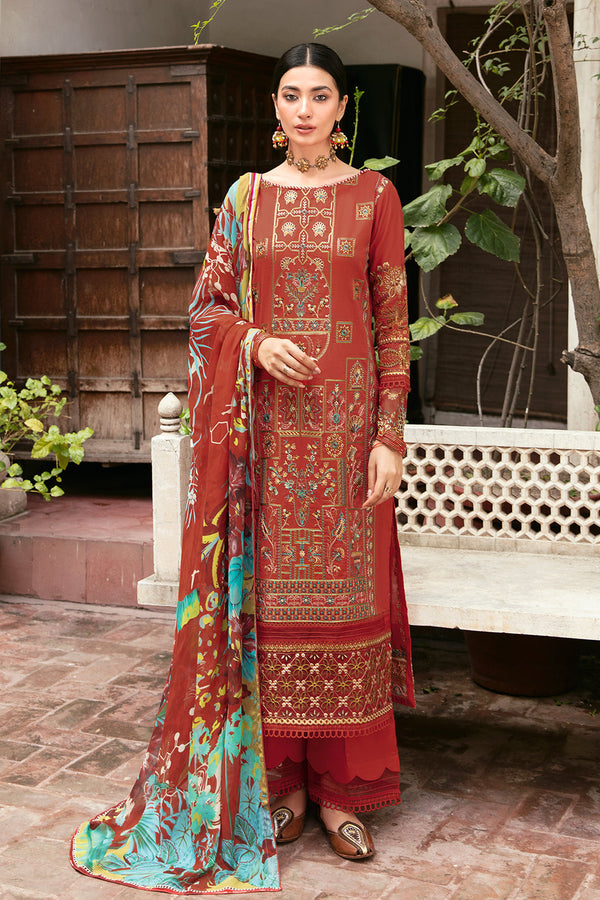 Ramsha | Mashaal Luxury Lawn | L-810 - Waniyas