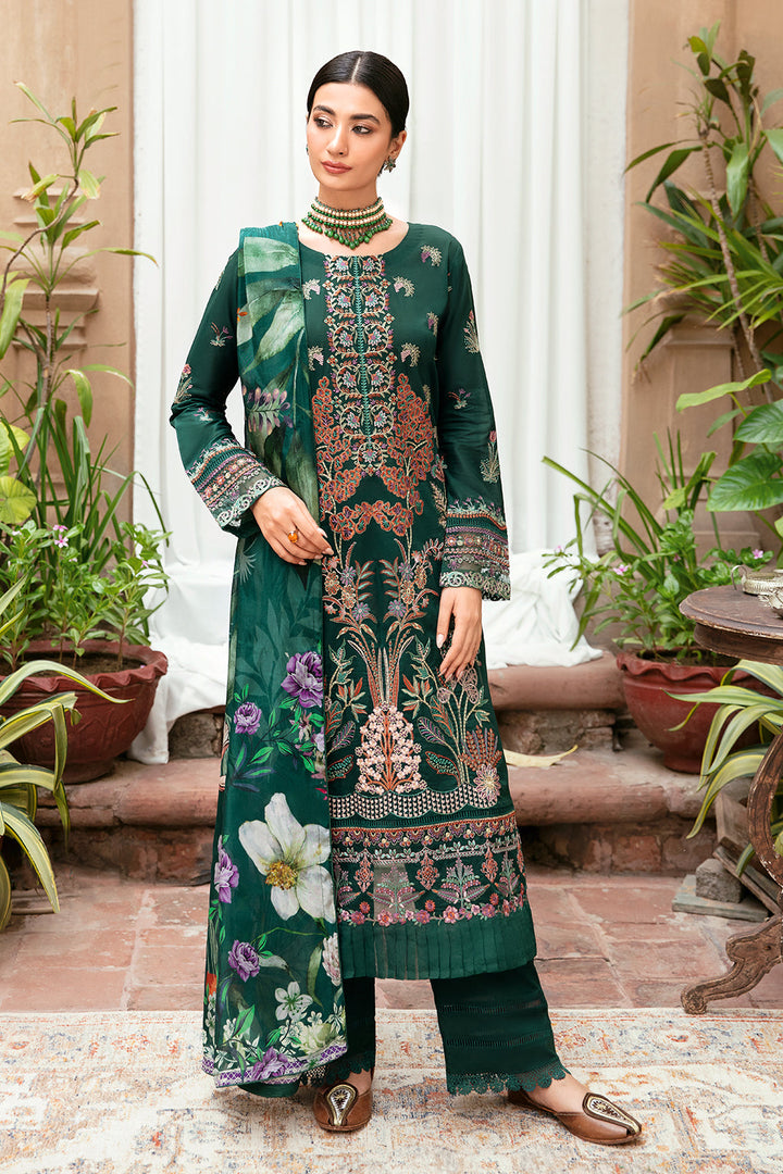 Ramsha | Mashaal Luxury Lawn | L-801 - Waniyas