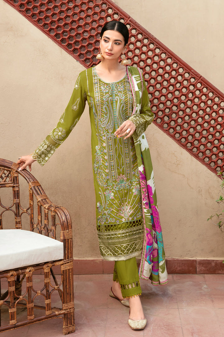 Ramsha | Luxury Lawn 24 | L-807 - Waniyas