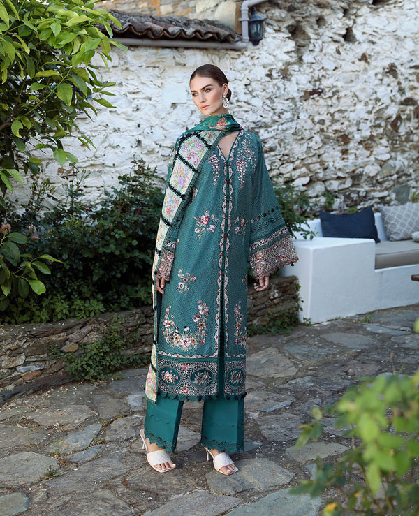 Republic Womenswear | Aylin Summer Lawn 24 | Fleur (D2-B) - Waniyas