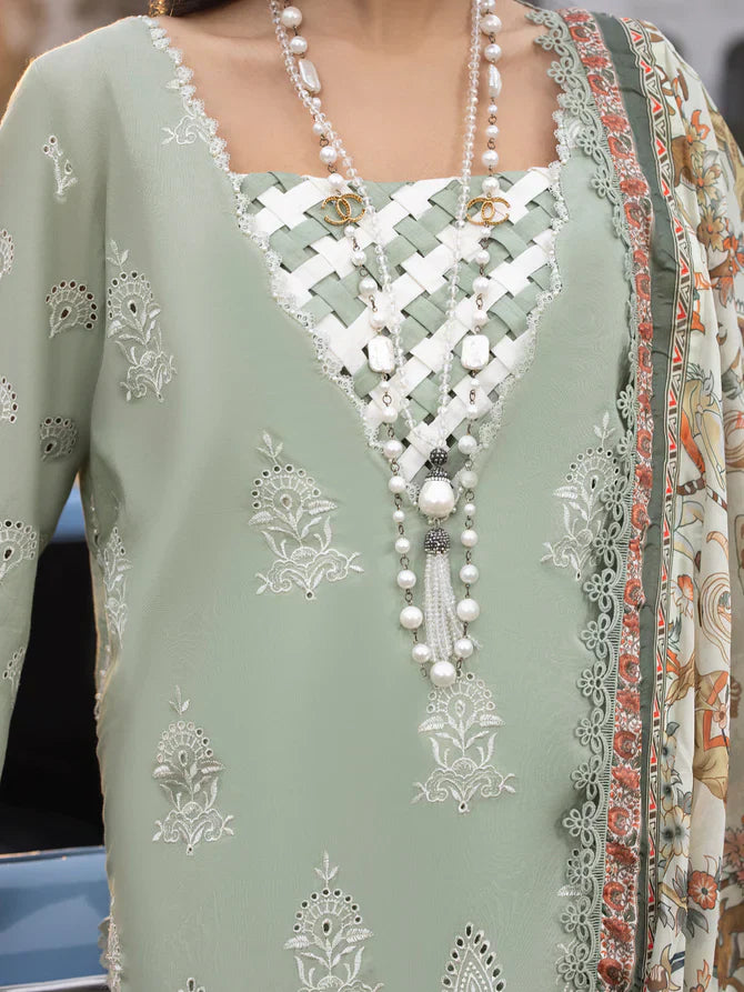 Faiza Faisal | Maya Luxury Lawn | Elena - Waniyas