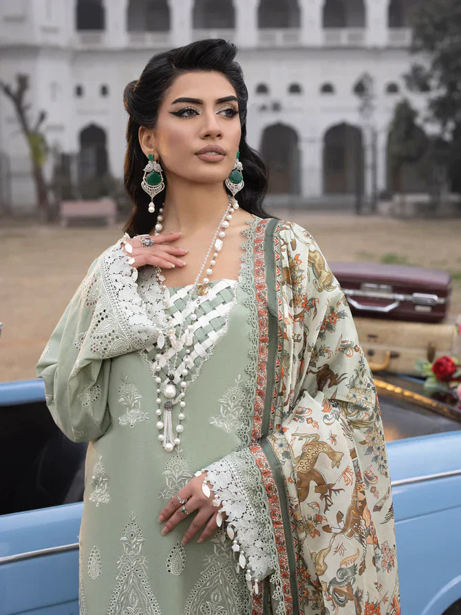 Faiza Faisal | Maya Luxury Lawn | Elena - Waniyas