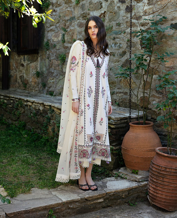 Republic Womenswear | Aylin Summer Lawn 24 | Muguet (D1-B) - Waniyas