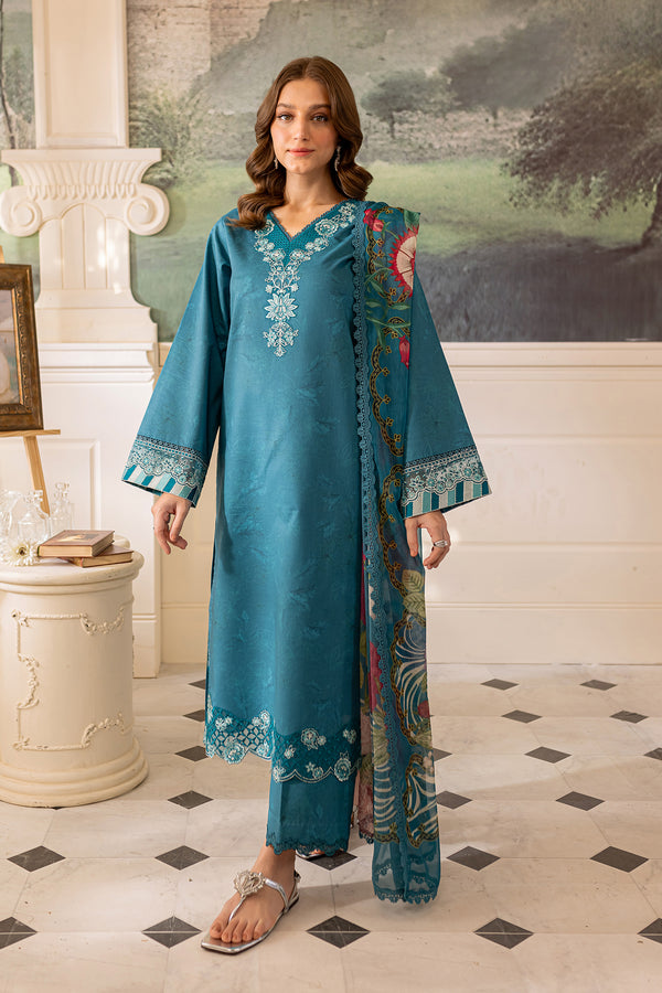 Farasha | Seraya Lawn 24 | PERIWINKLE - Waniyas