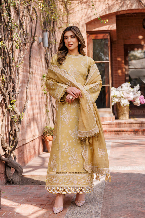 Farasha | Dastoor Embroidered Lawn SS24 | TUSCANY DREAM - Waniyas