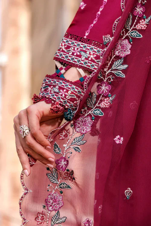 Farasha | Kaavish Lawn 24 | GARNET GLAM - Waniyas