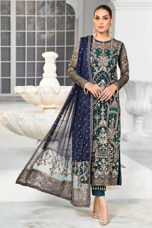 Zarif | DE LUXURY Formals | MEADOW - Waniyas