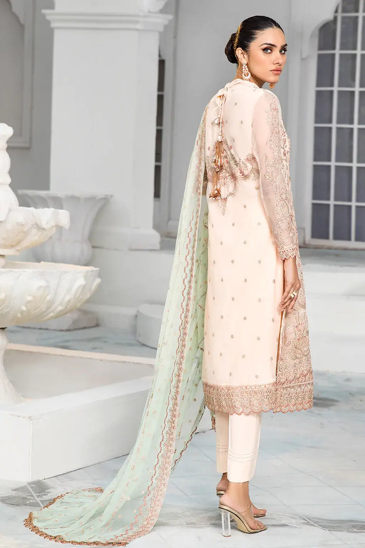 Zarif | DE LUXURY Formals | CORAL - Waniyas