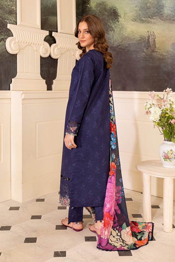 Farasha | Seraya Lawn 24 | INDIGO - Waniyas