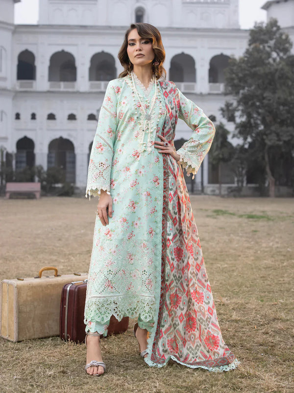 Faiza Faisal | Maya Luxury Lawn | Julia - Waniyas