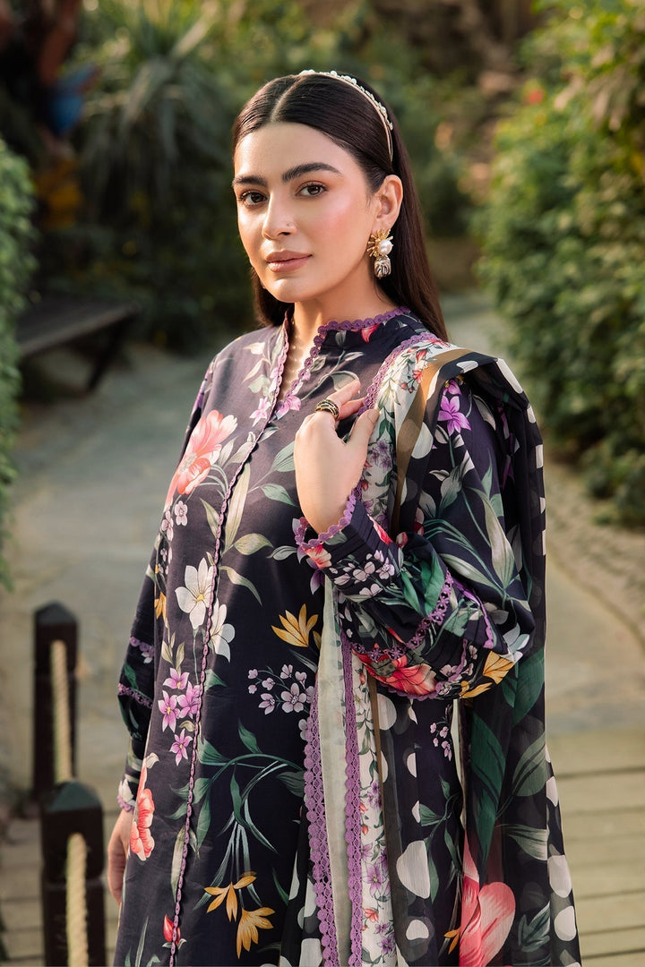 Alizeh | Sheen Lawn Prints 24 | VIOLA - Waniyas