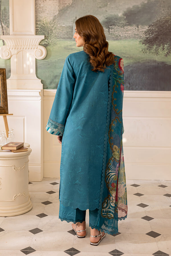 Farasha | Seraya Lawn 24 | PERIWINKLE - Waniyas