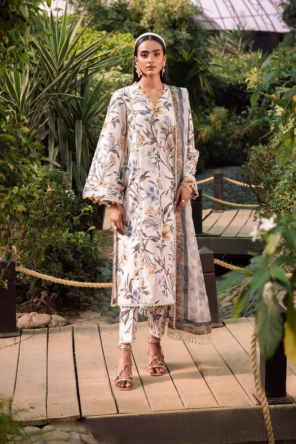 Alizeh | Sheen Lawn Prints 24 | GARDENIA - Waniyas