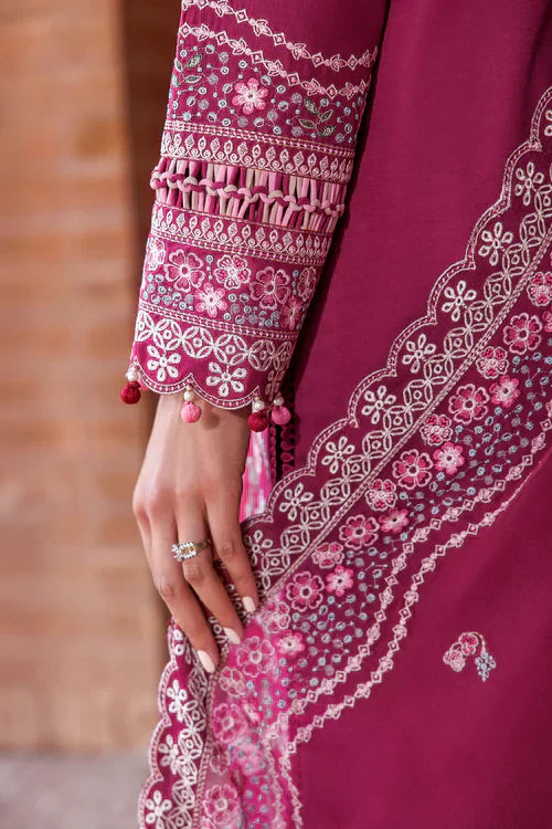 Farasha | Kaavish Lawn 24 | ROSY SOMBER - Waniyas