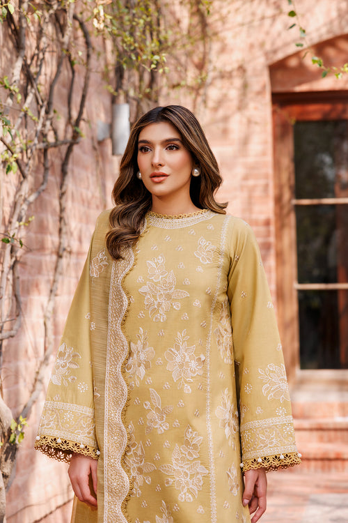 Farasha | Dastoor Embroidered Lawn SS24 | TUSCANY DREAM - Waniyas