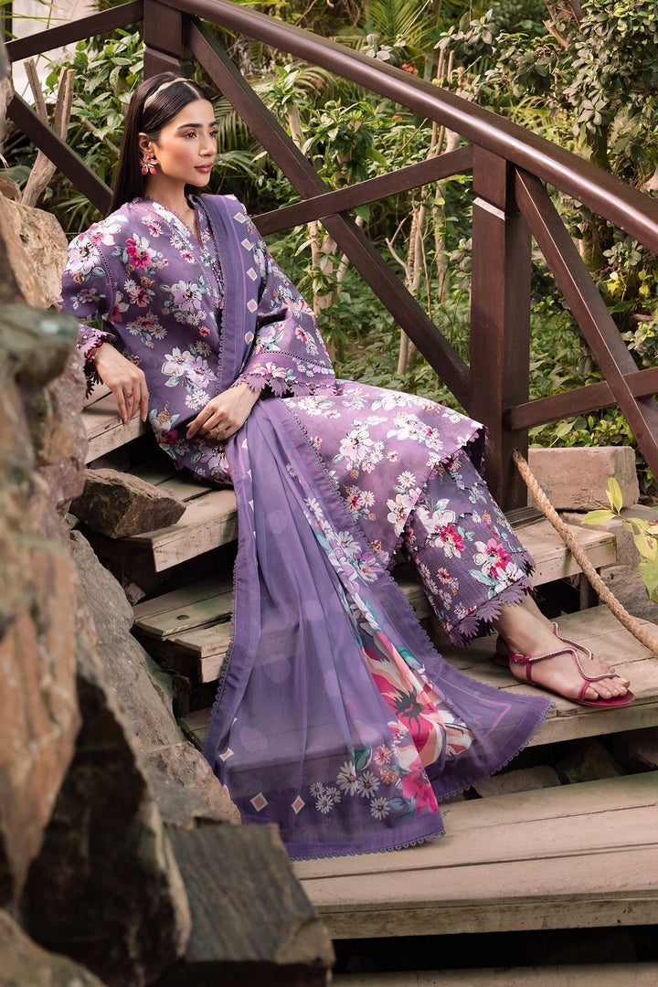 Alizeh | Sheen Lawn Prints 24 | INDIGO - Waniyas