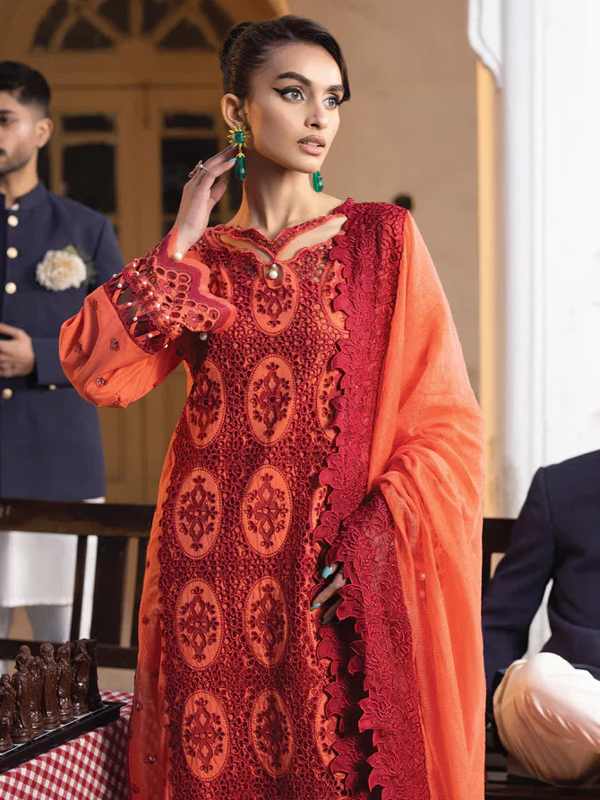 Faiza Faisal | Maya Luxury Lawn | Paula - Waniyas