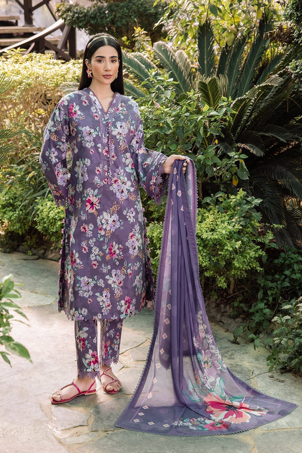 Alizeh | Sheen Lawn Prints 24 | INDIGO - Waniyas