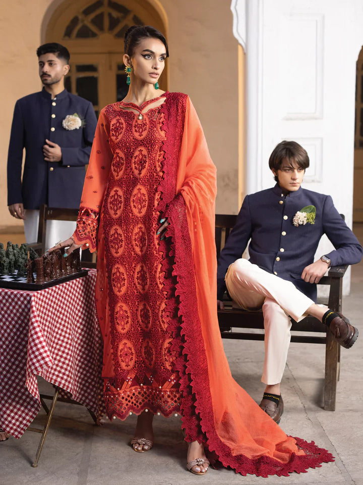 Faiza Faisal | Maya Luxury Lawn | Paula - Waniyas