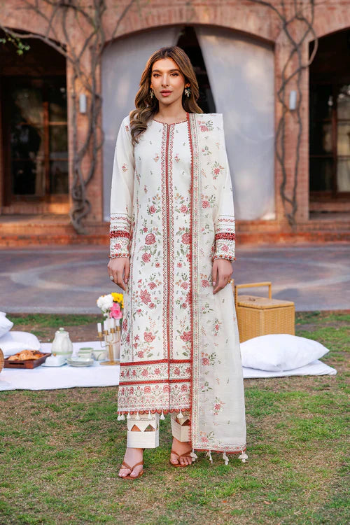 Farasha | Kaavish Lawn 24 | SURREAL WHITE - Waniyas