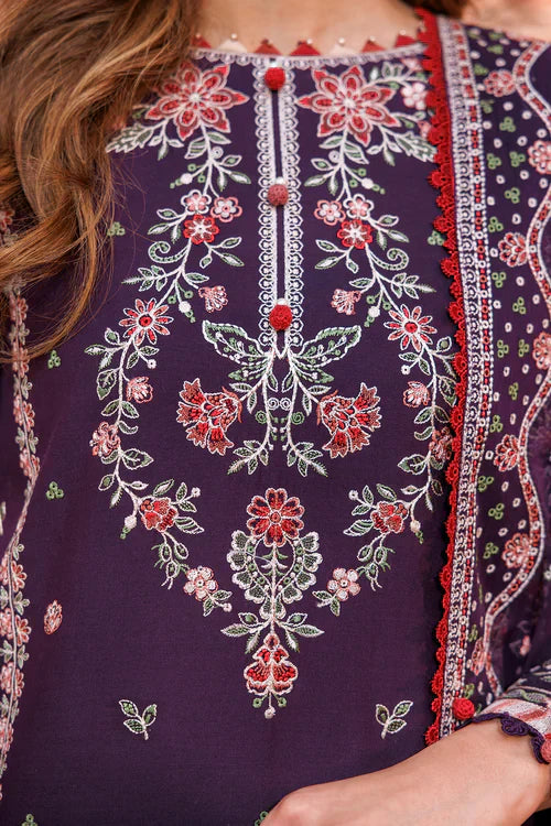 Farasha | Kaavish Lawn 24 | SHADOW BERRY - Waniyas