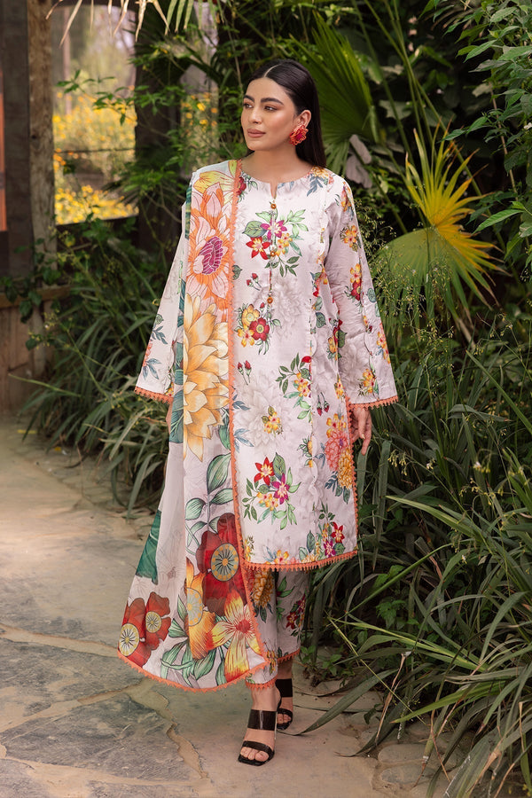 Alizeh | Sheen Lawn Prints 24 | ORCHID - Waniyas