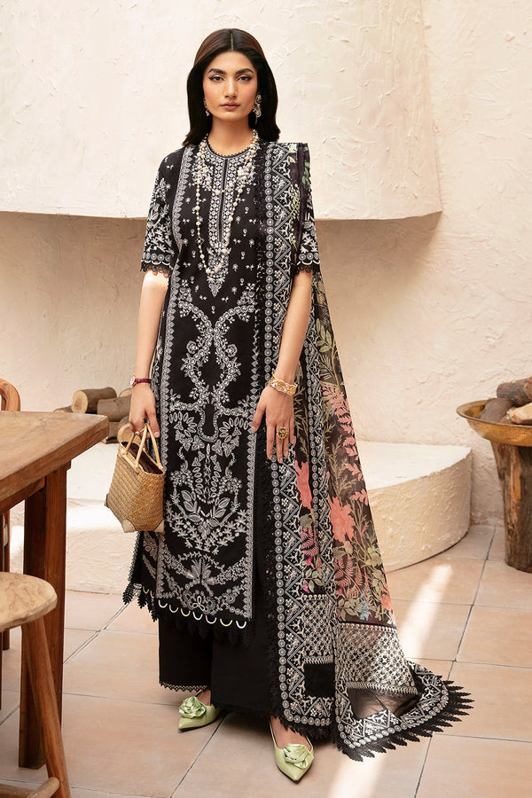 Afrozeh | Cascade Luxury Lawn 24 | Mila - Waniyas