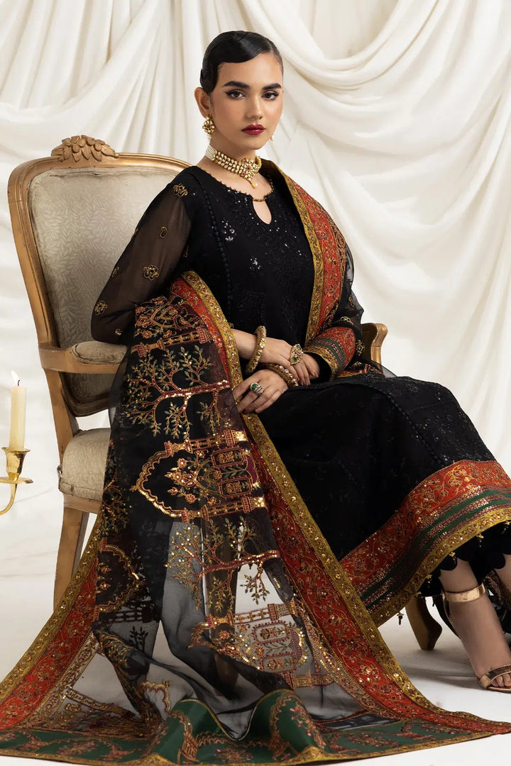 Alizeh | Formals Collection | Mehlika B (BLACK) - Waniyas