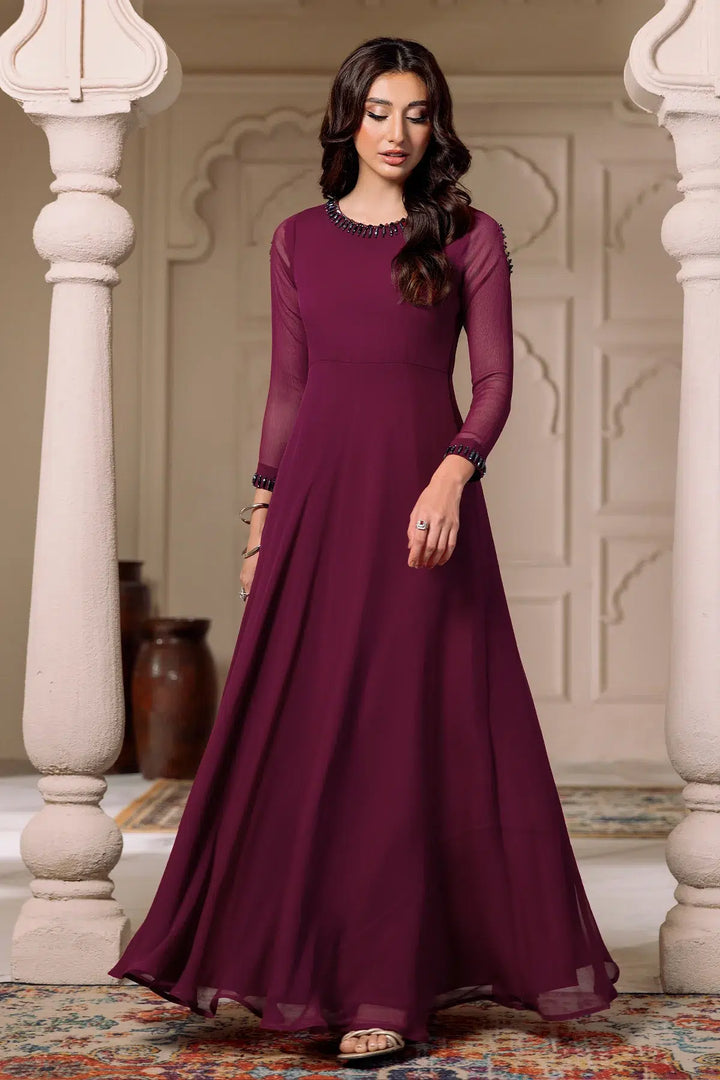 Alizeh | Formals Collection | Magenta 3 piece - RTW1013 - Waniyas