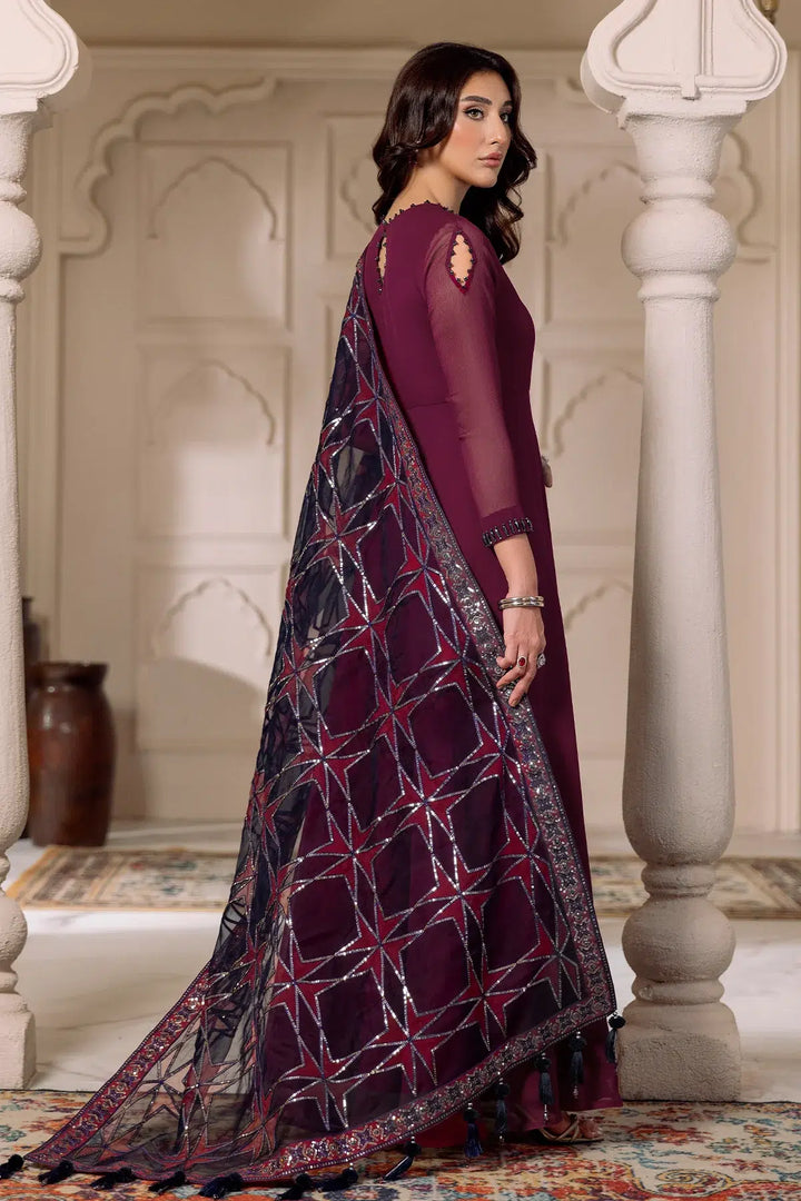 Alizeh | Formals Collection | Magenta 3 piece - RTW1013 - Waniyas