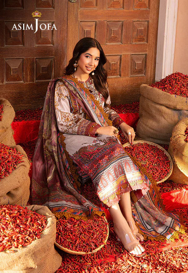 Asim Jofa | Aira Summer Prints | AJAR 06 - Waniyas