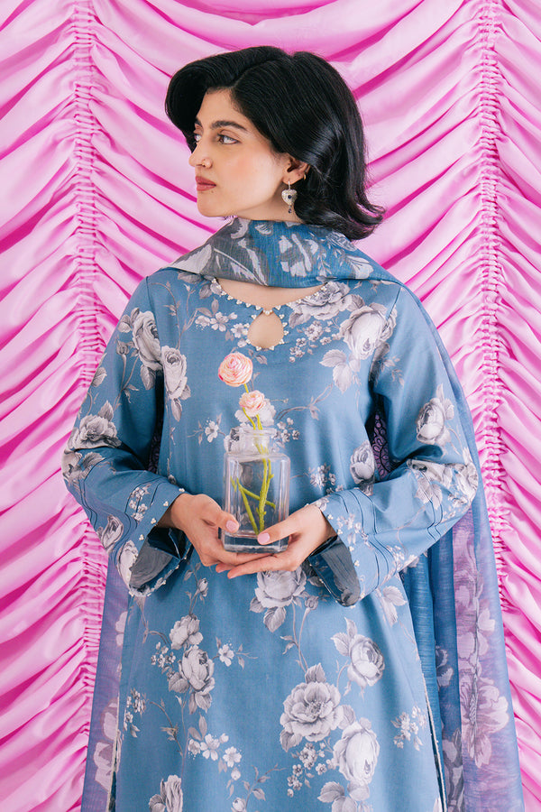 Ayzel | Renisa Lawn Collection | POSY - Waniyas