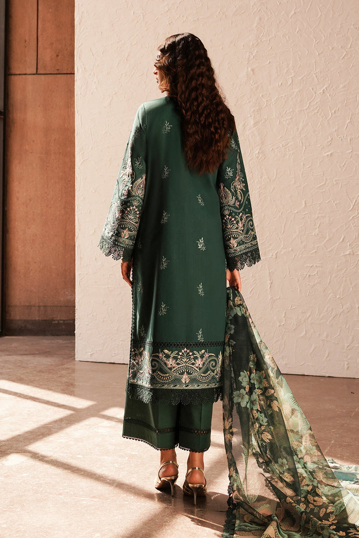 Afrozeh | Chikankari Lawn 24 | Viridian - Waniyas