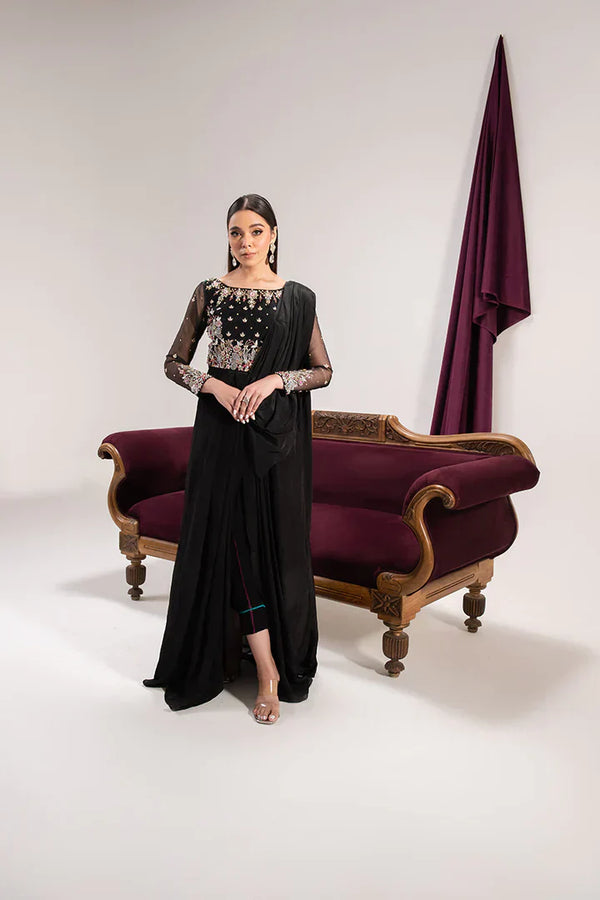 Maria Osama Khan | Tiffany Formals | Obsidian - Waniyas