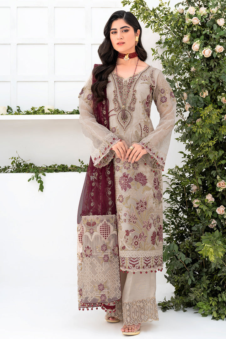 Ramsha | Minhal Organza Collection | M-806 - Waniyas