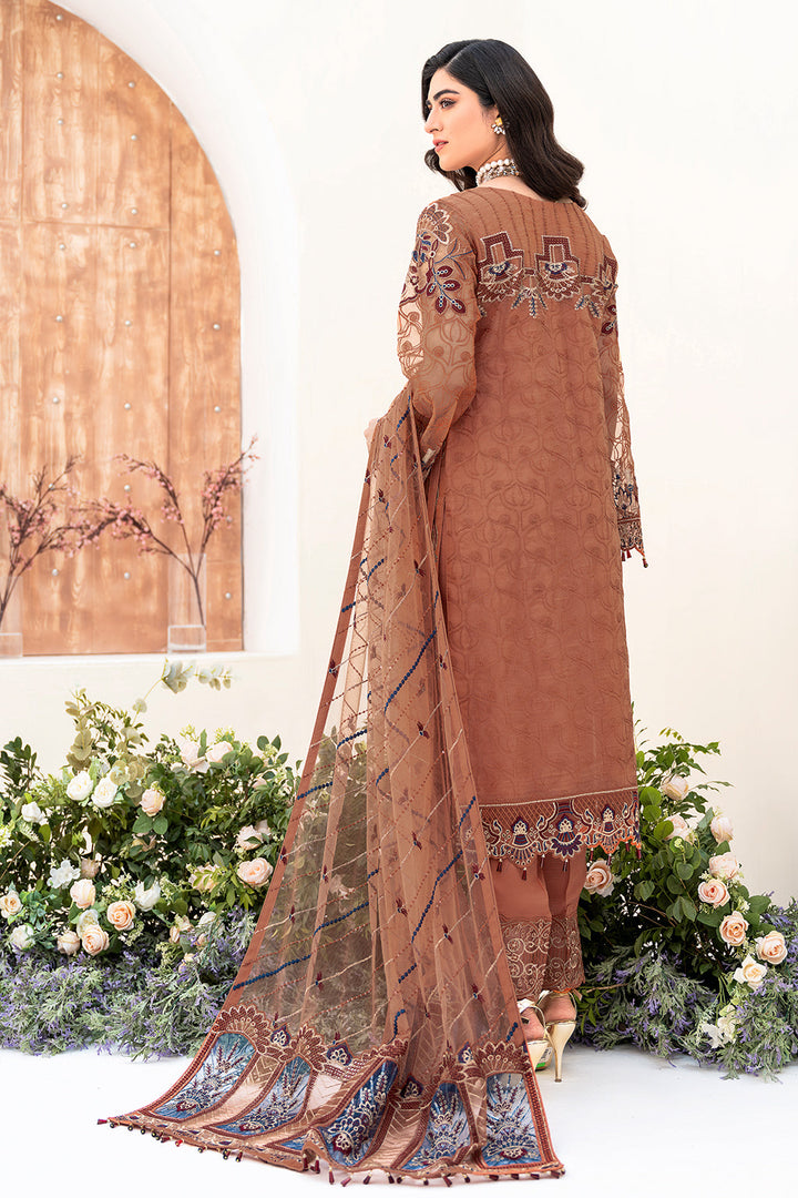 Ramsha | Minhal Organza Collection | M-808 - Waniyas