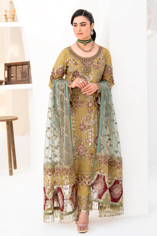 Ramsha | Minhal Organza Collection | M-805 - Waniyas