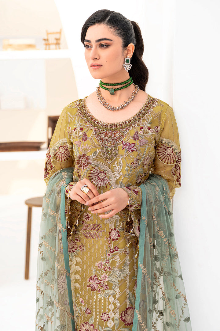 Ramsha | Minhal Organza Collection | M-805 - Waniyas