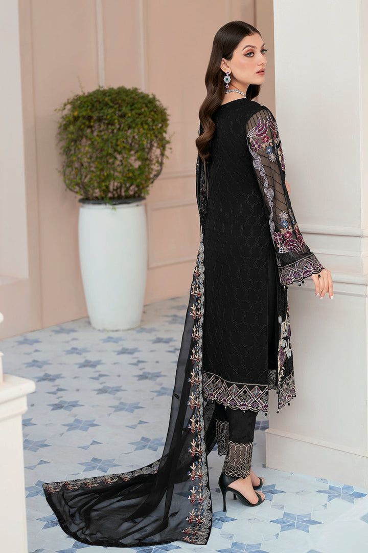 Ramsha | Rangoon Chiffon Collection 24 | D-906 - Waniyas