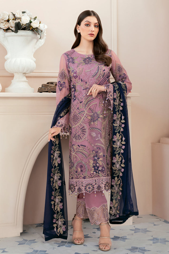 Ramsha | Rangoon Chiffon Collection 24 | D-910 - Waniyas