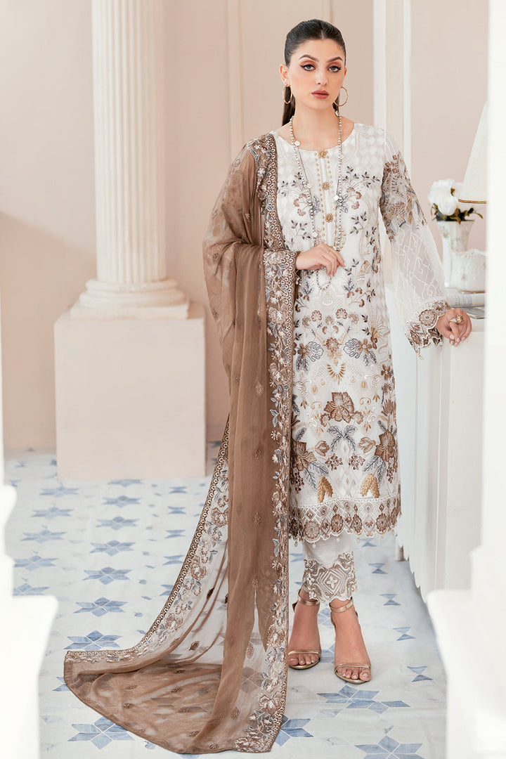 Ramsha | Rangoon Chiffon Collection 24 | D-911 - Waniyas